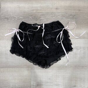 Black Lace Bloomers